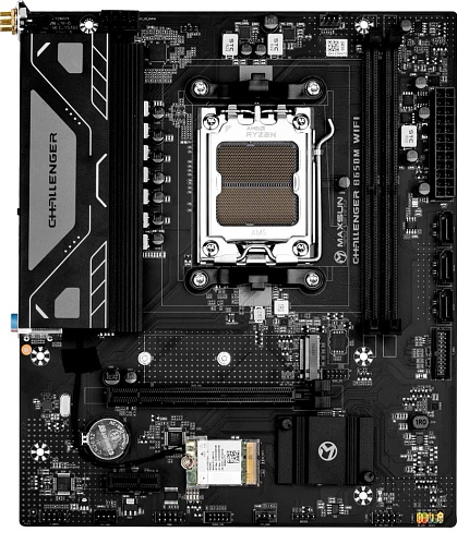 МП <AM5> MAXSUN MS-Challenger B650M WIFI