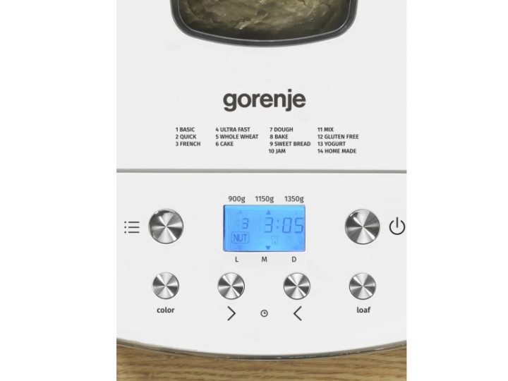 Хлебопечь GORENJE BM1350W