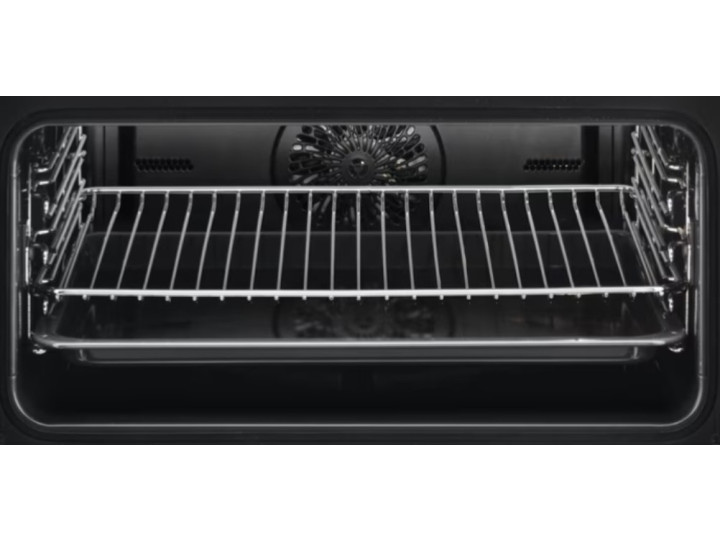 Духовой шкаф Electrolux EVL6E49X CombiQuick 600 с функцией СВЧ черный