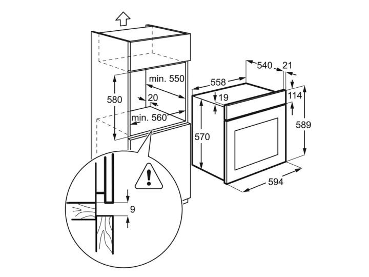 Духовой шкаф Electrolux OEF5C50Z Духовой шкаф Electrolux OEF5C50Z