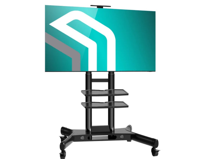 Мобильная стойка для ТВ ONKRON TS1552 чёрный, для 40"-70", нагрузка до 60, 5 кг, регулировка высоты - 1200 - 1500 мм Мобильная стойка для ТВ ONKRON TS1552 чёрный, для 40"-70", нагрузка до 60, 5 кг, регулировка высоты - 1200 - 1500 мм