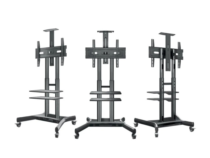 Мобильная стойка для ТВ ONKRON TS1552 чёрный, для 40"-70", нагрузка до 60, 5 кг, регулировка высоты - 1200 - 1500 мм Мобильная стойка для ТВ ONKRON TS1552 чёрный, для 40"-70", нагрузка до 60, 5 кг, регулировка высоты - 1200 - 1500 мм