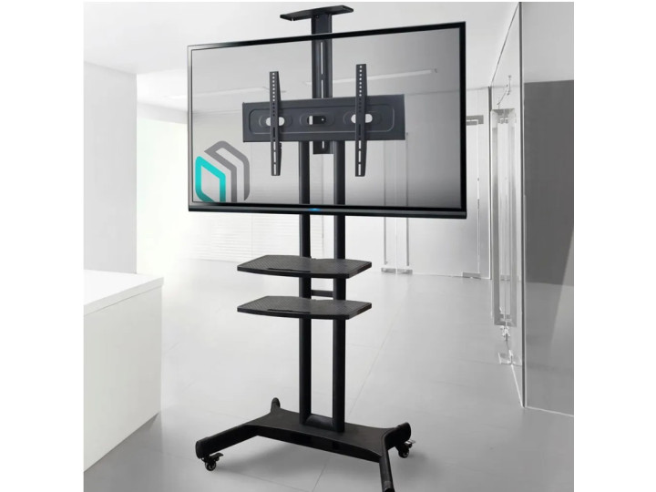 Мобильная стойка для ТВ ONKRON TS1552 чёрный, для 40"-70", нагрузка до 60, 5 кг, регулировка высоты - 1200 - 1500 мм Мобильная стойка для ТВ ONKRON TS1552 чёрный, для 40"-70", нагрузка до 60, 5 кг, регулировка высоты - 1200 - 1500 мм