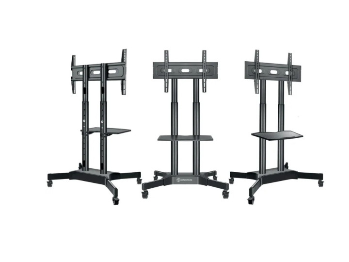 Мобильная стойка для ТВ ONKRON TS1351 чёрный, для 32"-65", нагрузка до 50 кг, регулировка высоты - 1200 - 1500 мм Мобильная стойка для ТВ ONKRON TS1351 чёрный, для 32"-65", нагрузка до 50 кг, регулировка высоты - 1200 - 1500 мм