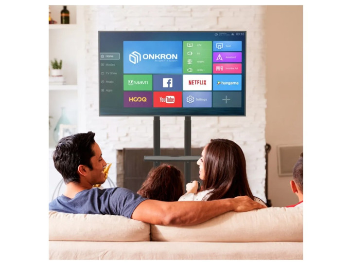 Мобильная стойка для ТВ ONKRON TS1351 чёрный, для 32"-65", нагрузка до 50 кг, регулировка высоты - 1200 - 1500 мм Мобильная стойка для ТВ ONKRON TS1351 чёрный, для 32"-65", нагрузка до 50 кг, регулировка высоты - 1200 - 1500 мм