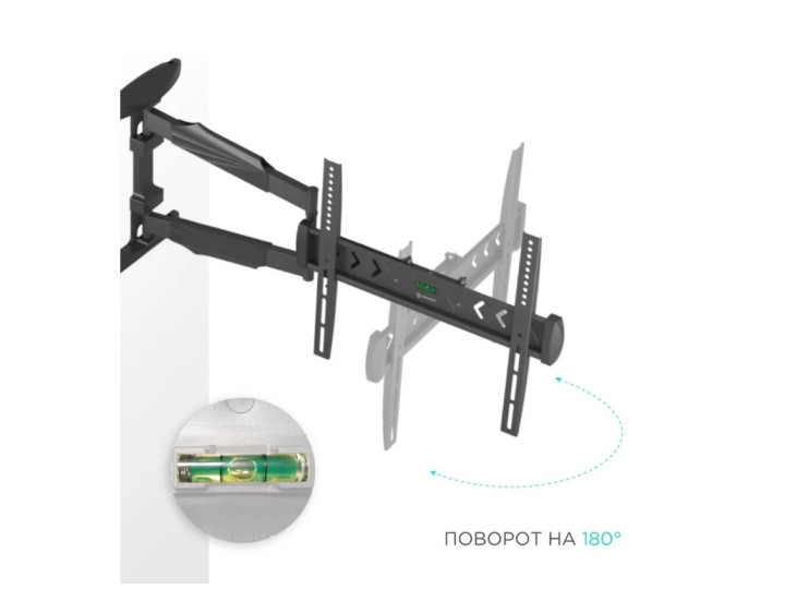 Кронштейн для ТВ ONKRON NP47 чёрный, для 40"-75"