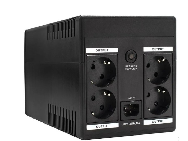 ИБП Exegate UNB-1500.LED.AVR.4SH, Black EP285499RUS