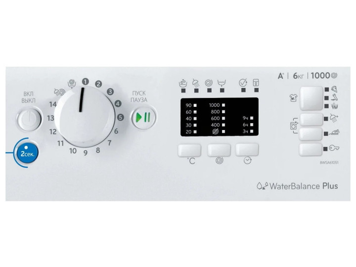 Стиральная машина INDESIT BWSA 61051 WEU Стиральная машина INDESIT BWSA 61051 WEU