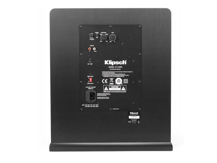 Сабвуфер KLIPSCH R-112SW, черный Сабвуфер KLIPSCH R-112SW, черный
