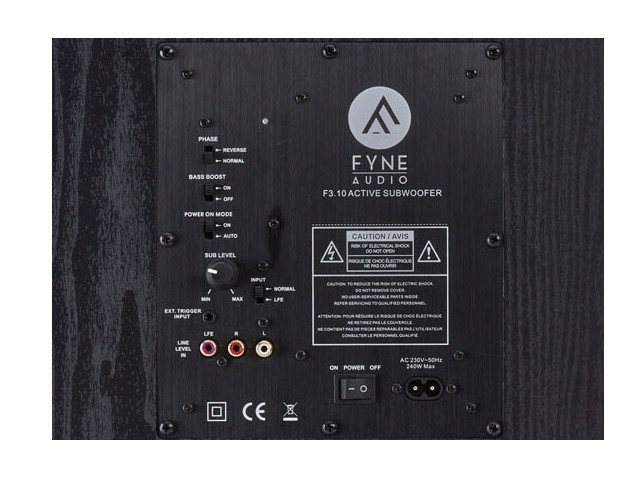 Сабвуфер FYNE AUDIO F3-10, черный