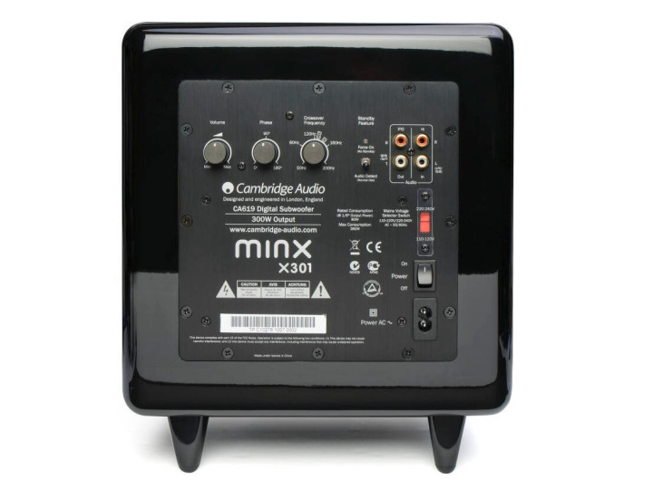 Сабвуфер CAMBRIDGE AUDIO Minx 301, белый