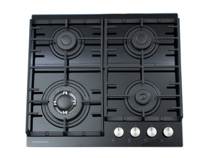 Поверхность газовая HOLBERG HGGH 64116WBL Поверхность газовая HOLBERG HGGH 64116WBL