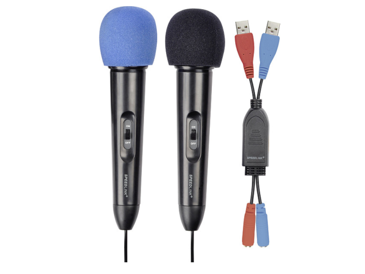 Микрофон SPEED-LINK Microphone Set for WiiR, black SL-3471-BK Микрофон SPEED-LINK Microphone Set for WiiR, black SL-3471-BK
