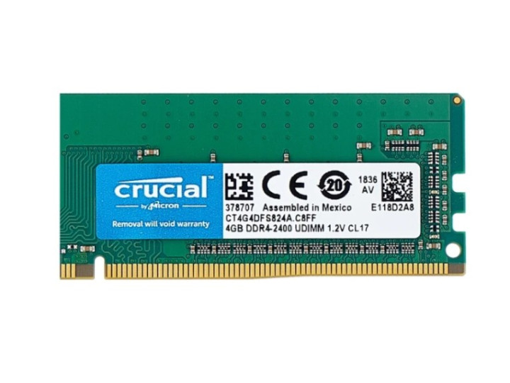 Оперативная память 4 GB 1 шт. Crucial CT4G4DFS824A