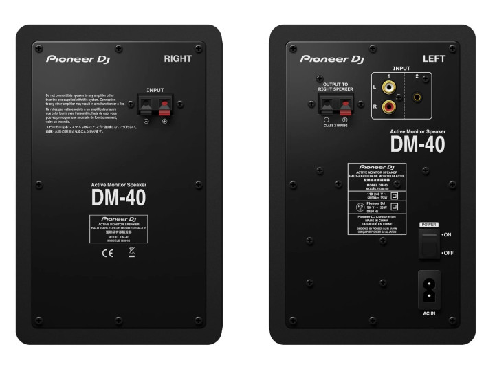 Акустическая система PIONEER DJ DM-40, черный