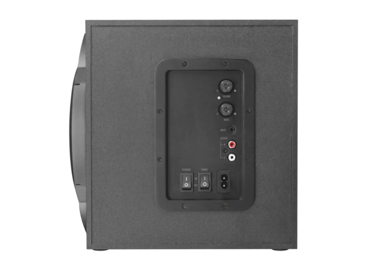 Компьютерная акустика TRUST Zelos 2.1 Black /2*10W+30W Компьютерная акустика TRUST Zelos 2.1 Black /2*10W+30W