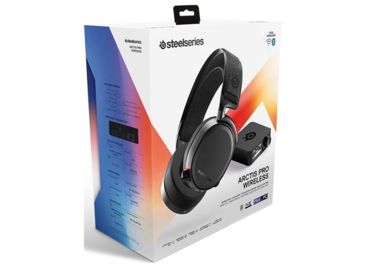 Компьютерная гарнитура STEELSERIES Arctis Pro Wireless, черный