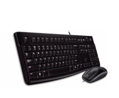 Комплект клавиатура+мышь Logitech MK120 Desktop Black USB (920-002561)