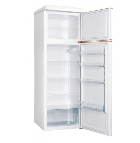 Холодильник Snaige FR27SM-PROC0F Retro белый/медь