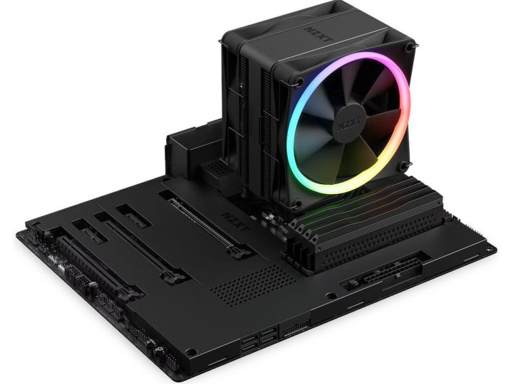 Кулер для процессора NZXT T120 RGB черный