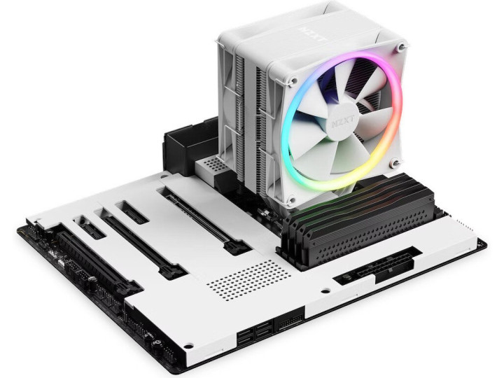 Кулер для процессора NZXT T120 RGB белый