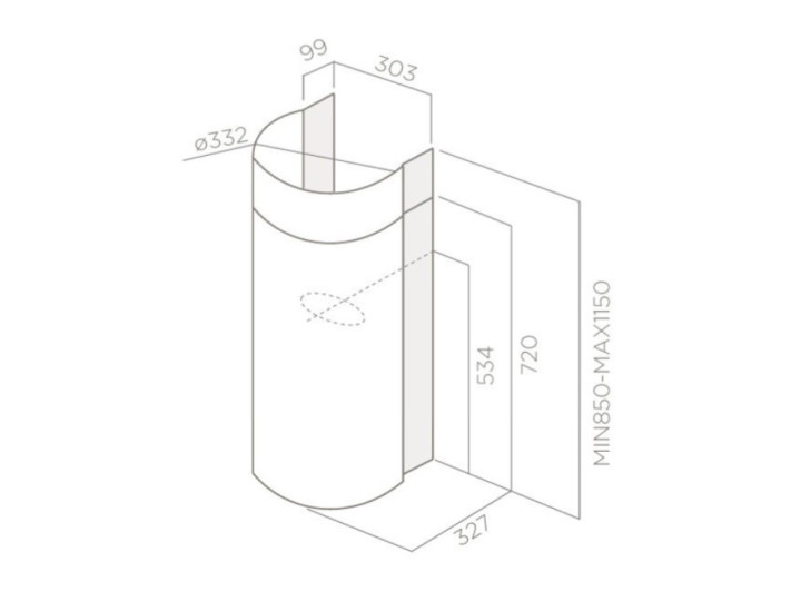Вытяжка Elica Stone IX/A/33