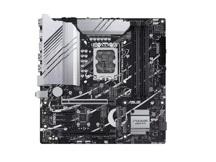 Материнская плата ASUS LGA1700 (Gen.13, 12) ( PRIME Z790-P D4) ATX. DDR4 LGA 1700, Intel Z790, 4xDDR5-5600 МГц, 4xPCI-Ex16, 3xM.2, Standard-ATX