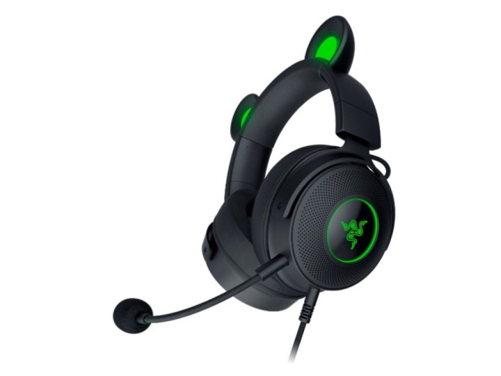 Компьютерная гарнитура RAZER Kraken Kitty V2 Pro, черный