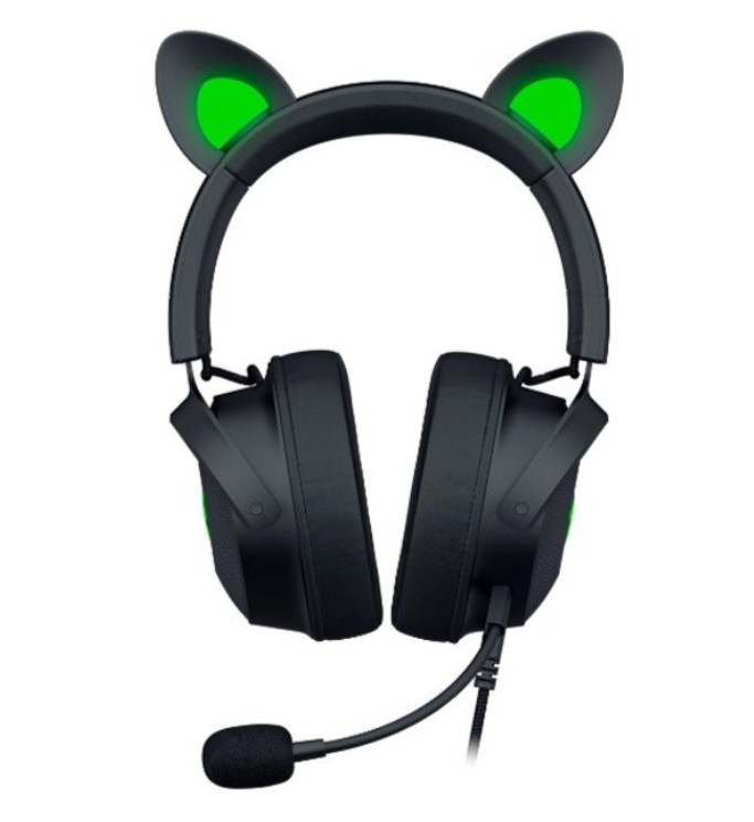 Компьютерная гарнитура RAZER Kraken Kitty V2 Pro, черный