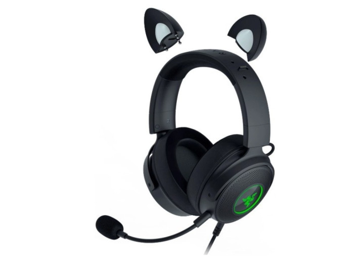 Компьютерная гарнитура RAZER Kraken Kitty V2 Pro, черный