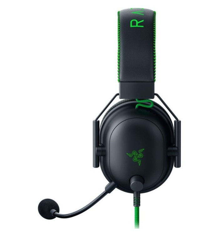 Компьютерная гарнитура RAZER BlackShark V2 Special Edition, черно-зеленый