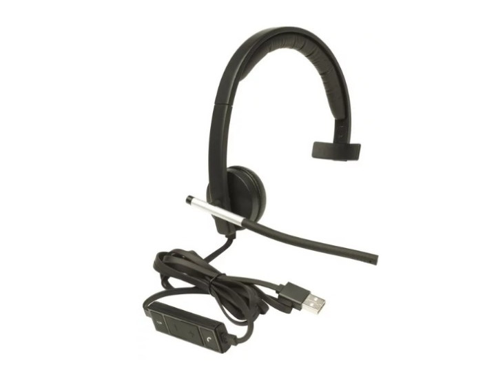 Наушники с микрофоном Logitech H650e Headset Mono USB (981-000514) Наушники с микрофоном Logitech H650e Headset Mono USB (981-000514)