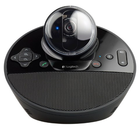 Веб камера Logitech BCC950 конструкция "всё-в-одном" для установки на столе: камера, устройство громкой связи, пульт ДУ (960-000867)