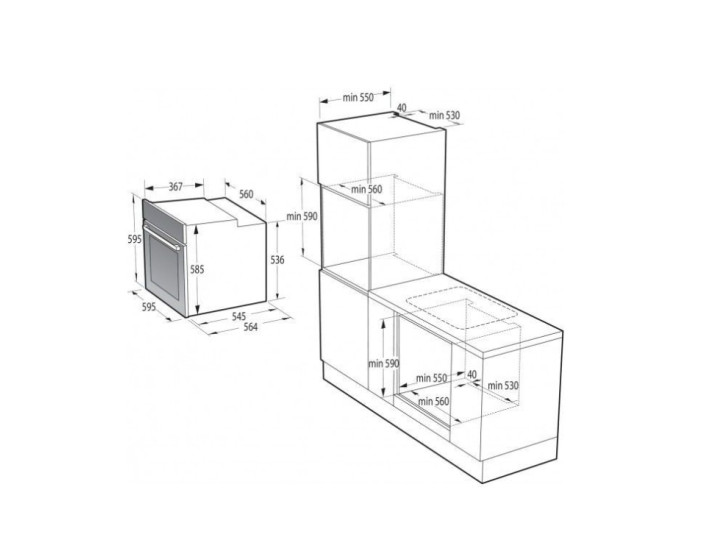 Духовой шкаф Gorenje BO6725E02BG