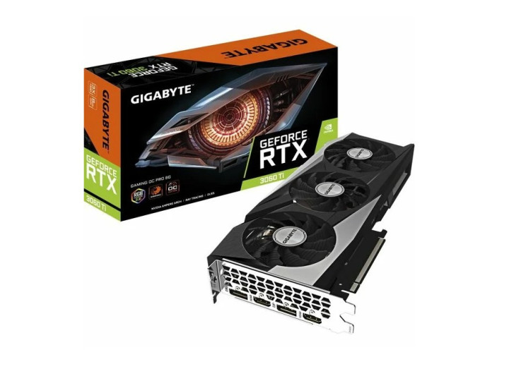 Gigabyte Видеокарта Gigabyte GeForce RTX 3060 Ti GAMING OC PRO LHR 8G (GV-N306TGAMINGOC PRO-8GD 3.0 LHR) Gigabyte Видеокарта Gigabyte GeForce RTX 3060 Ti GAMING OC PRO LHR 8G (GV-N306TGAMINGOC PRO-8GD 3.0 LHR)