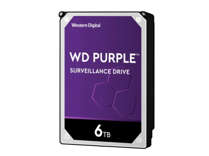 Жесткий диск (HDD) WD Purple 6TB 3.5" 256MB WD63PURZ