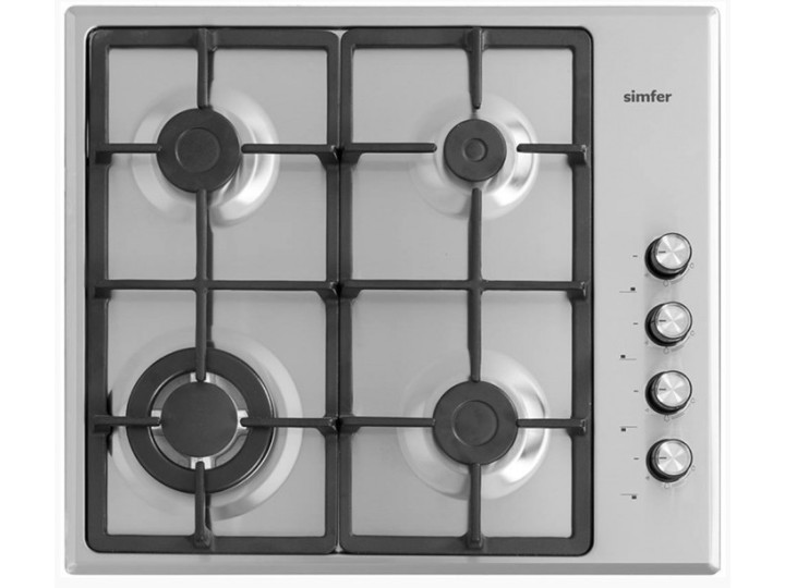 Газовая варочная панель SIMFER H60Q41M416 Газовая варочная панель SIMFER H60Q41M416