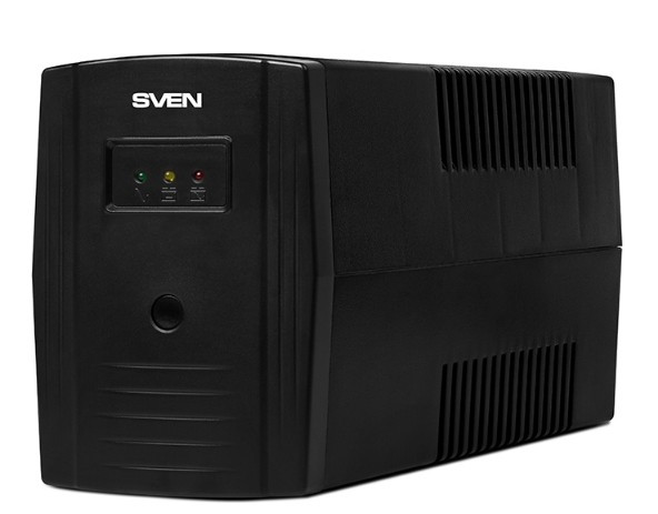 ИБП SVEN Pro 600 600VA/360Вт 2 euro sockets ИБП SVEN Pro 600 600VA/360Вт 2 euro sockets