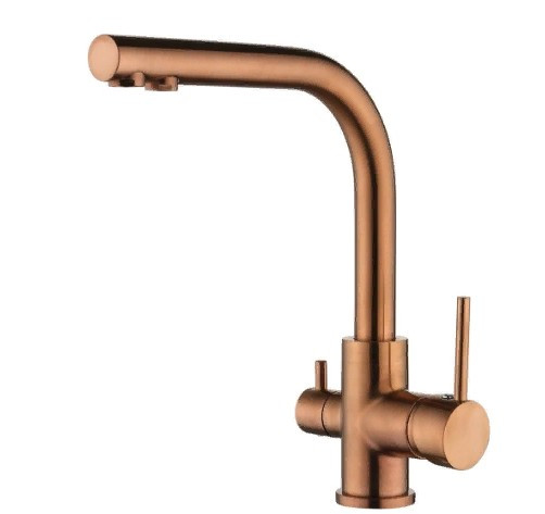 Смеситель Aquasanita Akvaduo 2663L медь C Смеситель Aquasanita Akvaduo 2663L медь C