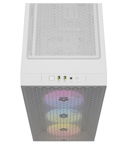 Корпус компьютерный CORSAIR 3000D Airflow RGB White