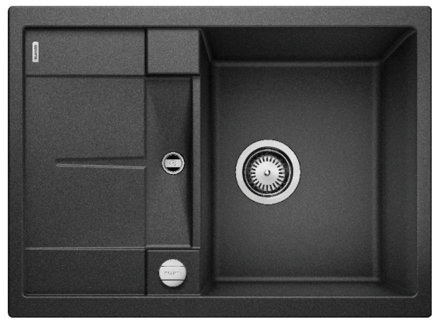 Мойка Blanco Metra 45S Compact Silgranit PuraDur II антрацит Мойка Blanco Metra 45S Compact Silgranit PuraDur II антрацит