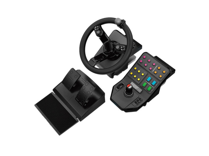Комплект для управления тяжелой техникой LOGITECH G Heavy Equipment Bundle Farm Controller (945-000062) Комплект для управления тяжелой техникой LOGITECH G Heavy Equipment Bundle Farm Controller (945-000062)