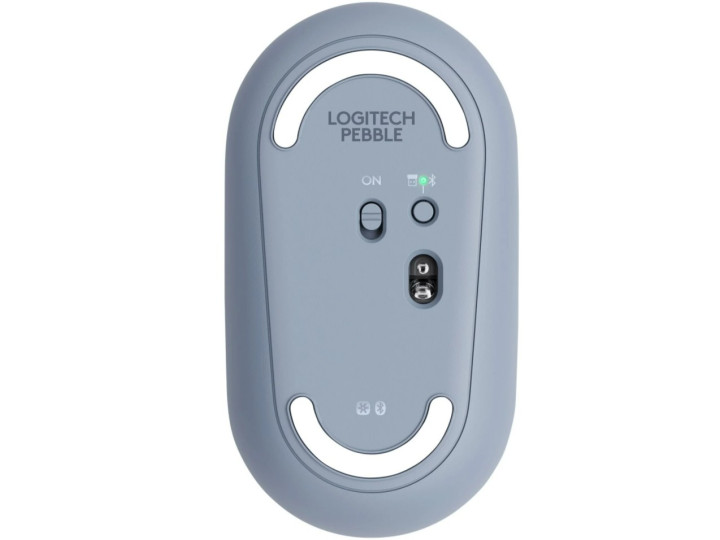 Беспроводная мышь Logitech Pebble M350 Blue Grey (910-005719) Беспроводная мышь Logitech Pebble M350 Blue Grey (910-005719)