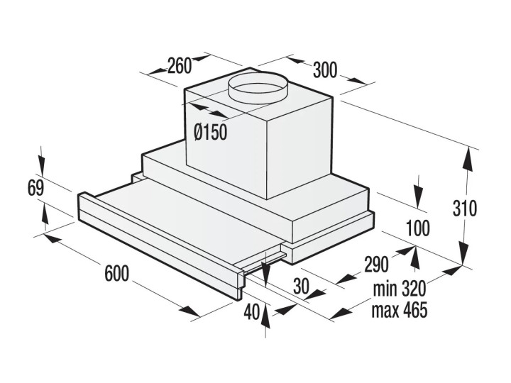 Встраиваемая вытяжка Gorenje BHP 643 ORAW Встраиваемая вытяжка Gorenje BHP 643 ORAW