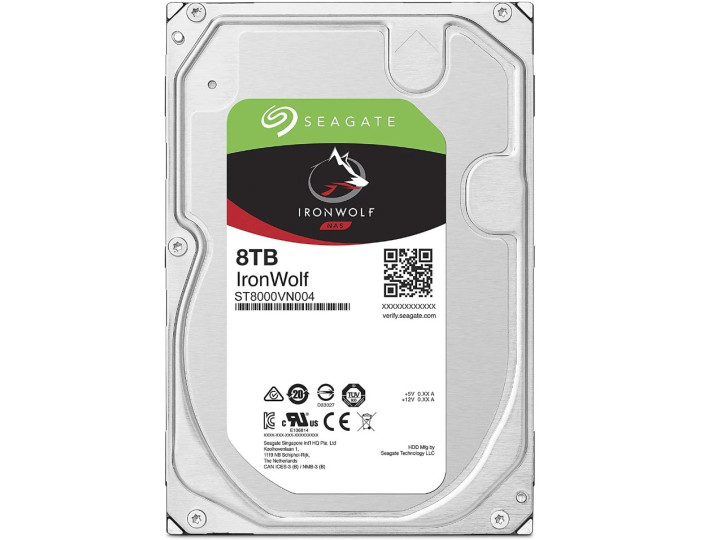 Жесткий диск Seagate IronWolf 8 ТБ ST8000VN004