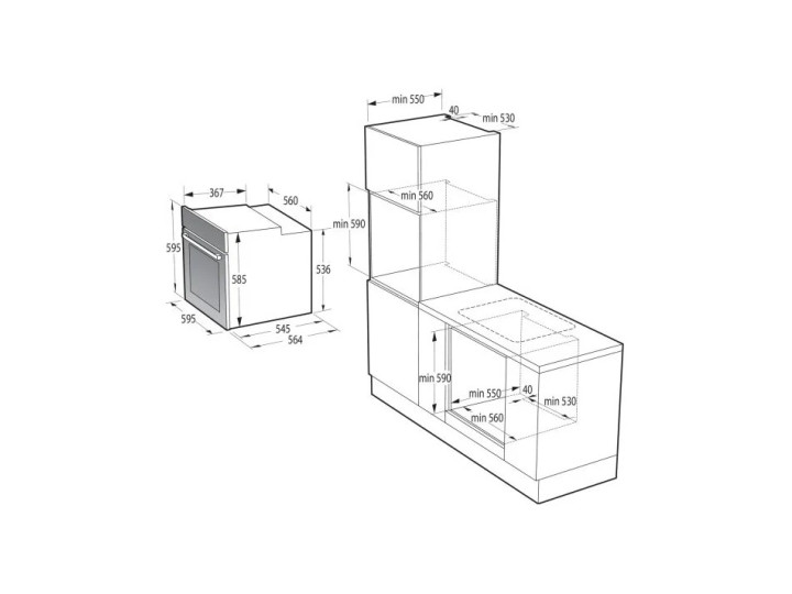 Духовой шкаф GORENJE BPSA6747A08X