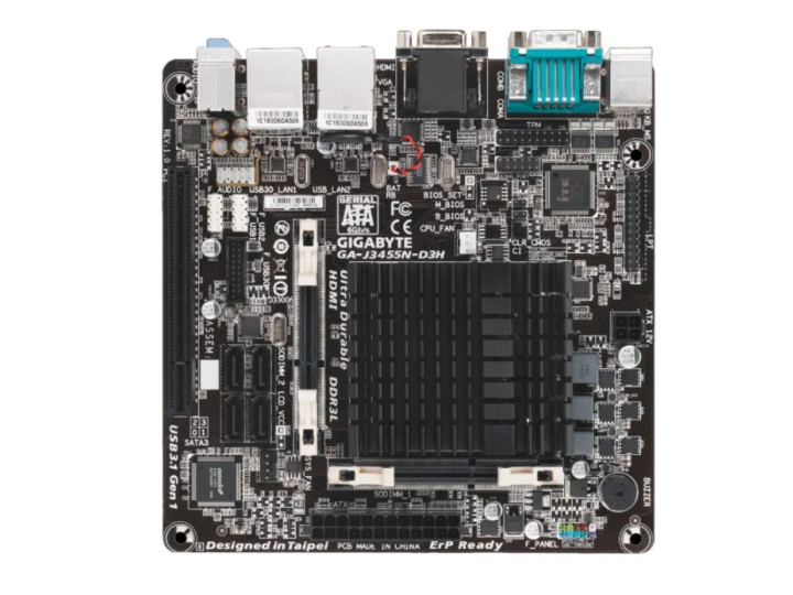 Материнская плата GIGABYTE GA-J3455N-D3H Материнская плата GIGABYTE GA-J3455N-D3H