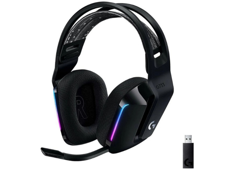 Игровые беспроводные наушники с микрофоном Logitech G733 LIGHTSPEED Black (981-000864) Игровые беспроводные наушники с микрофоном Logitech G733 LIGHTSPEED Black (981-000864)
