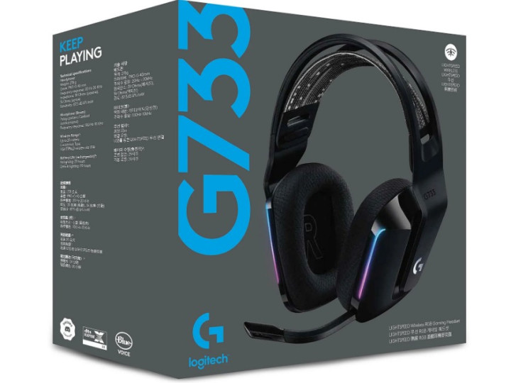 Игровые беспроводные наушники с микрофоном Logitech G733 LIGHTSPEED Black (981-000864) Игровые беспроводные наушники с микрофоном Logitech G733 LIGHTSPEED Black (981-000864)