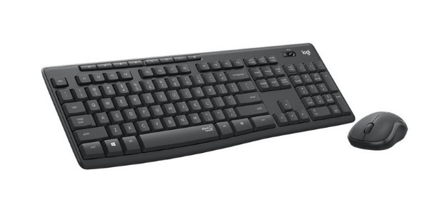 Беспроводной комплект клавиатура+мышь Logitech MK295 Silent Wireless Combo (920-009807)